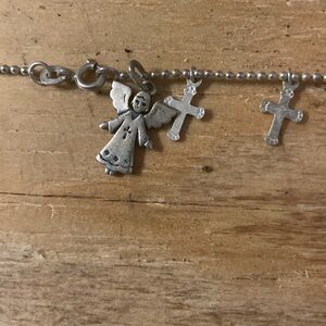 james avery cross charms/ braclet